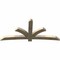 Ekena Millwork Davenport Rough Sawn Timber Gable Bracket, Douglas Fir, 96"W x 44"H x 4"D x 6"F, 11/12 Pitch GBW096X44X0406DAV00RDF - alternate 5
